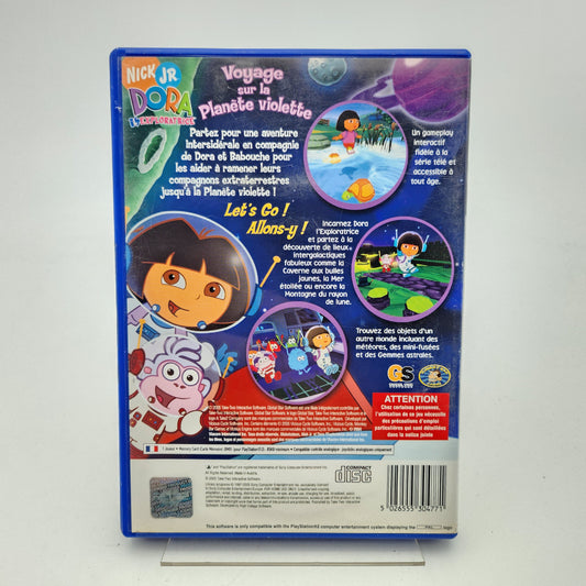 DORA L'EXPLORATRICE VOYAGE SUR LA PLANETE VIOLETTE - PLAYSTATION 2