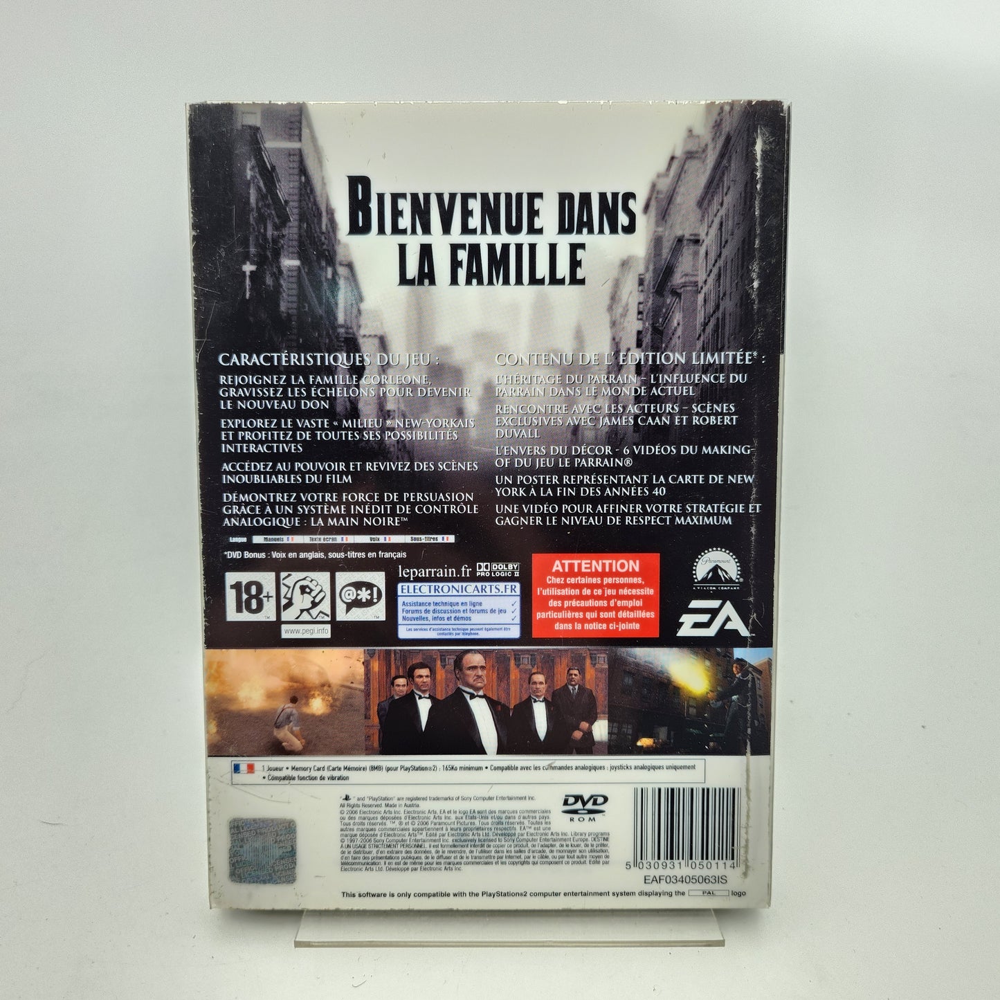LE PARRAIN STEELBOOK - PLAYSTATION 2