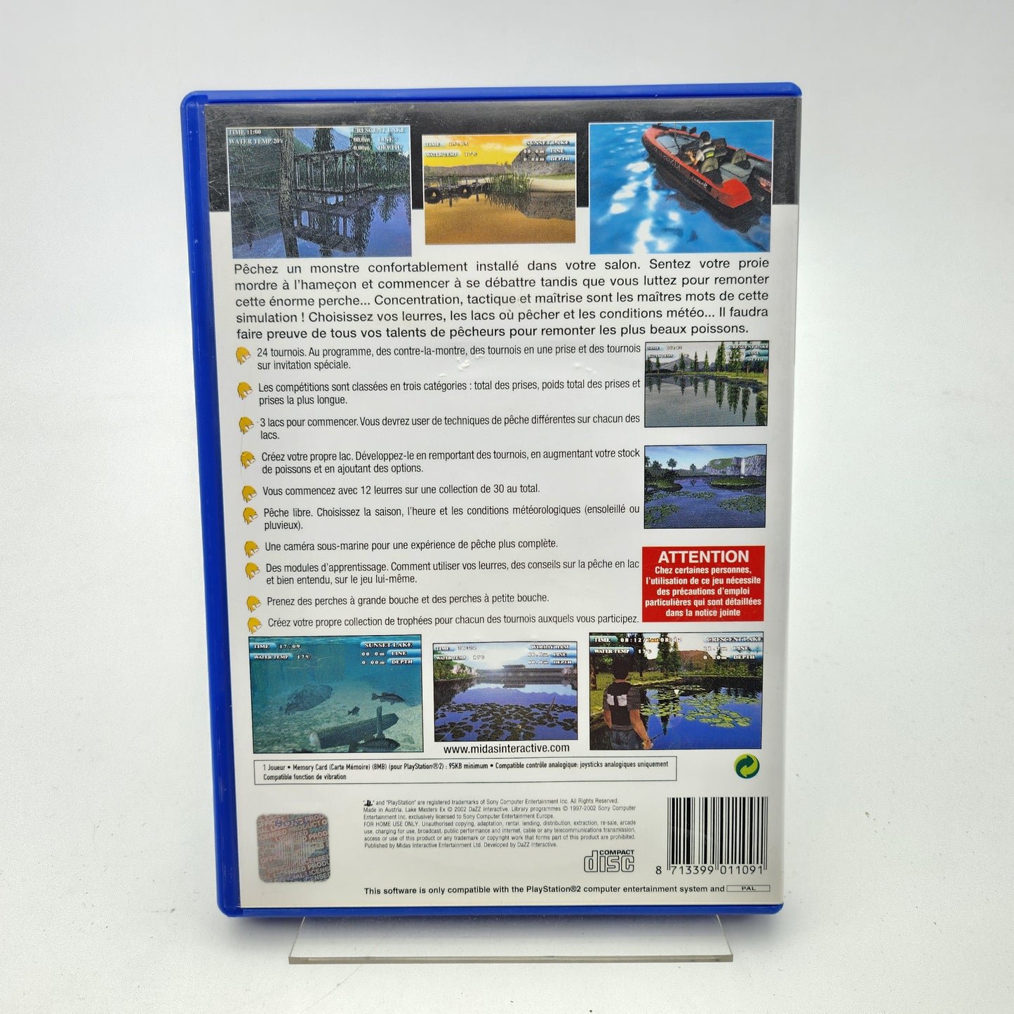 LAKE MASTERS EX - PLAYSTATION 2