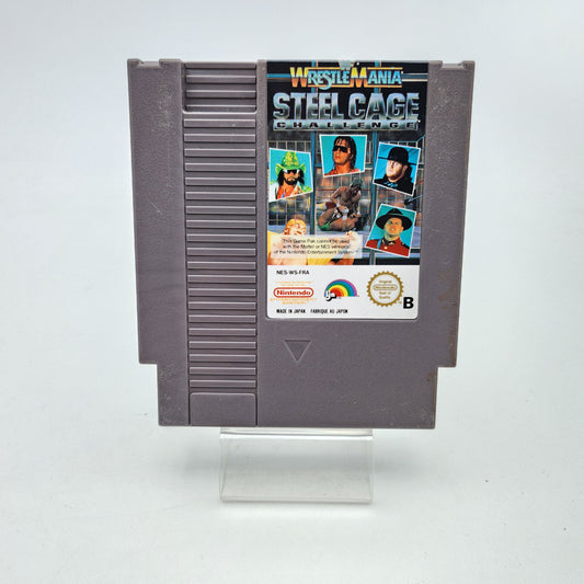 WRESTLEMANIA STEELCAGE - NINTENDO ENTERTAINMENT SYSTEM