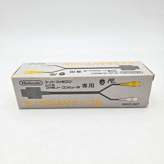 CABLE AV - SUPER FAMICOM