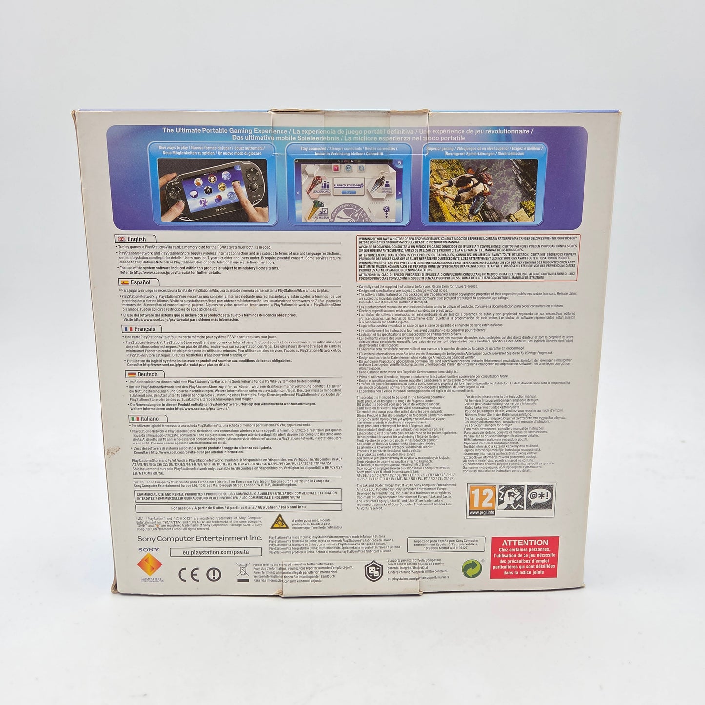 PLAYSTATION VITA THE JAK AND DAXTER TRILOGY PACK