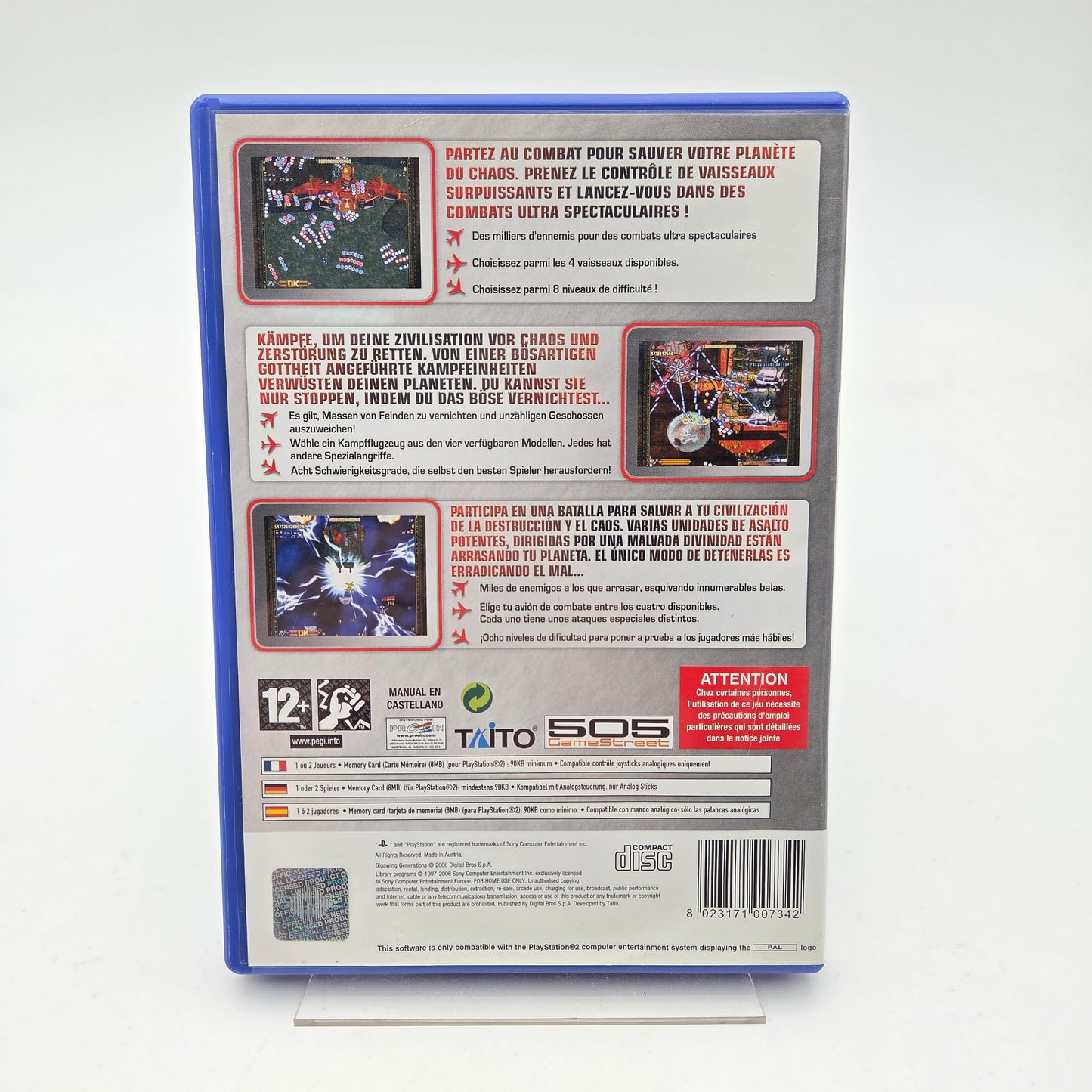 GIGAWING GENERATIONS - PLAYSTATION 2