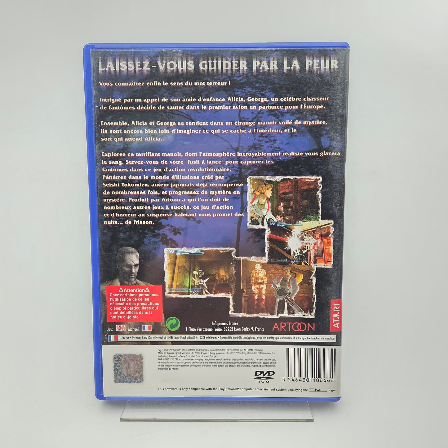 GHOST VIBRATION - PLAYSTATION 2