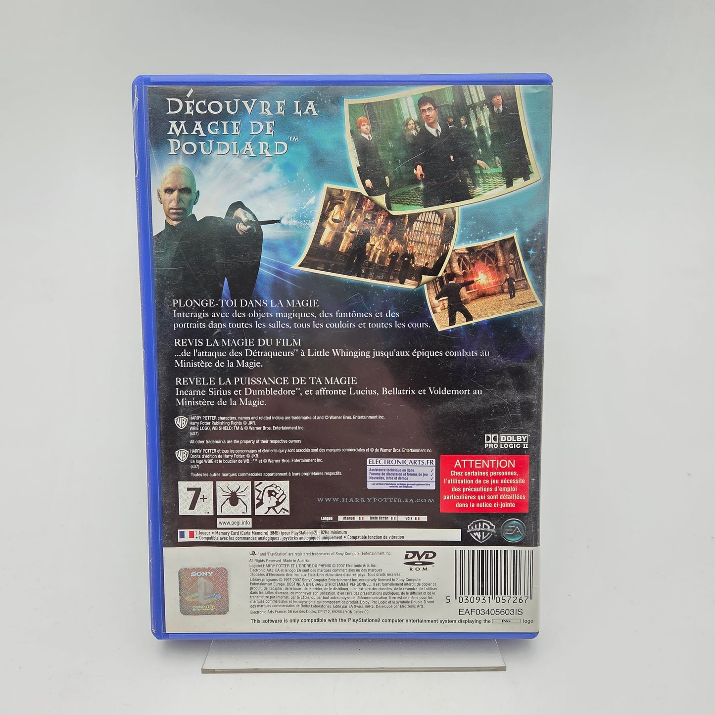 HARRY POTTER ER L'ORDRE DU PHENIX - PLAYSTATION 2