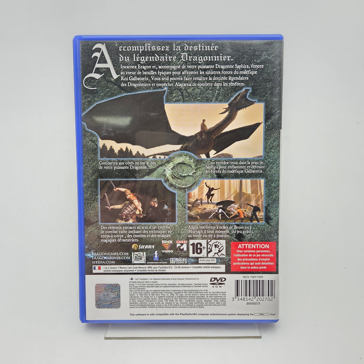 ERAGON - PLAYSTATION 2