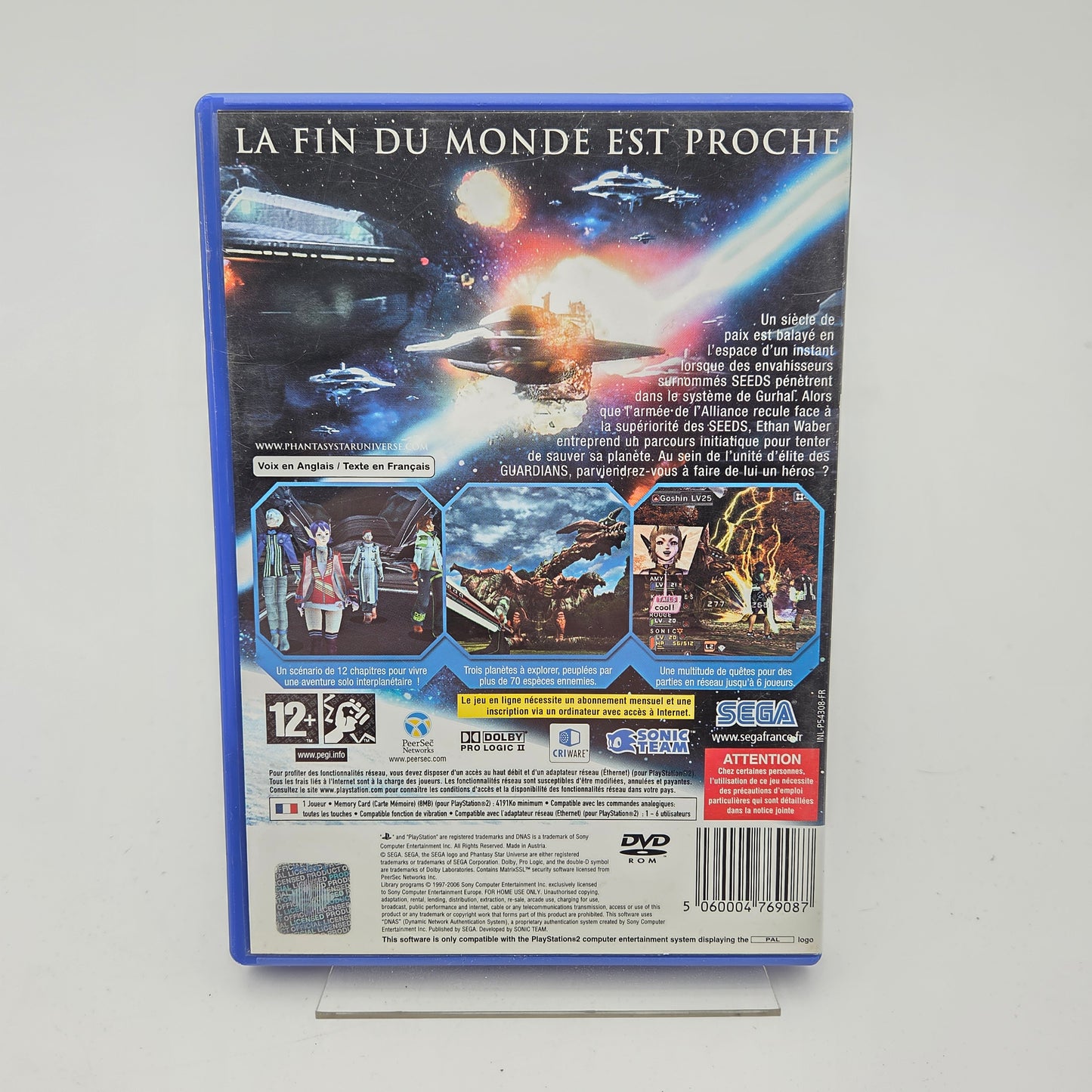 PHANTASY STAR UNIVERSE - PLAYSTATION 2