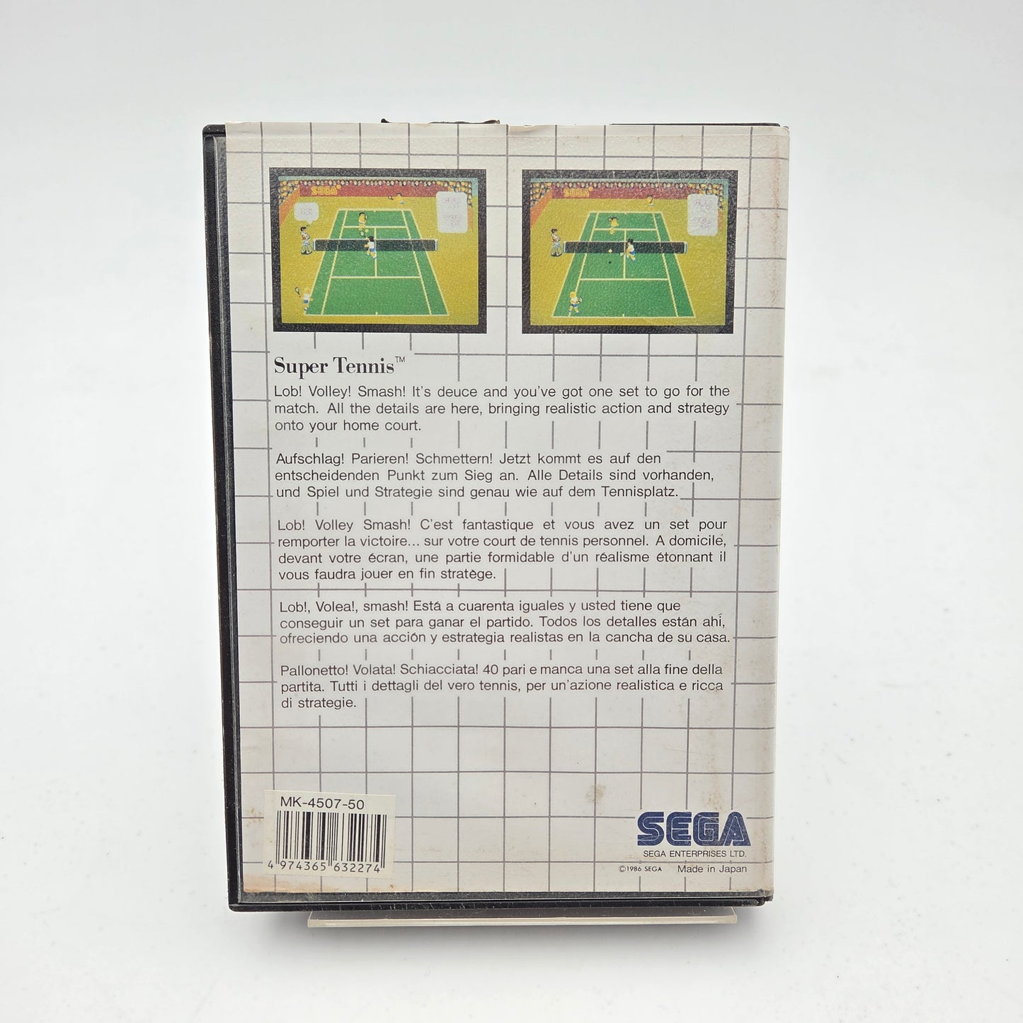 SUPER TENNIS - MASTER SYSTEM