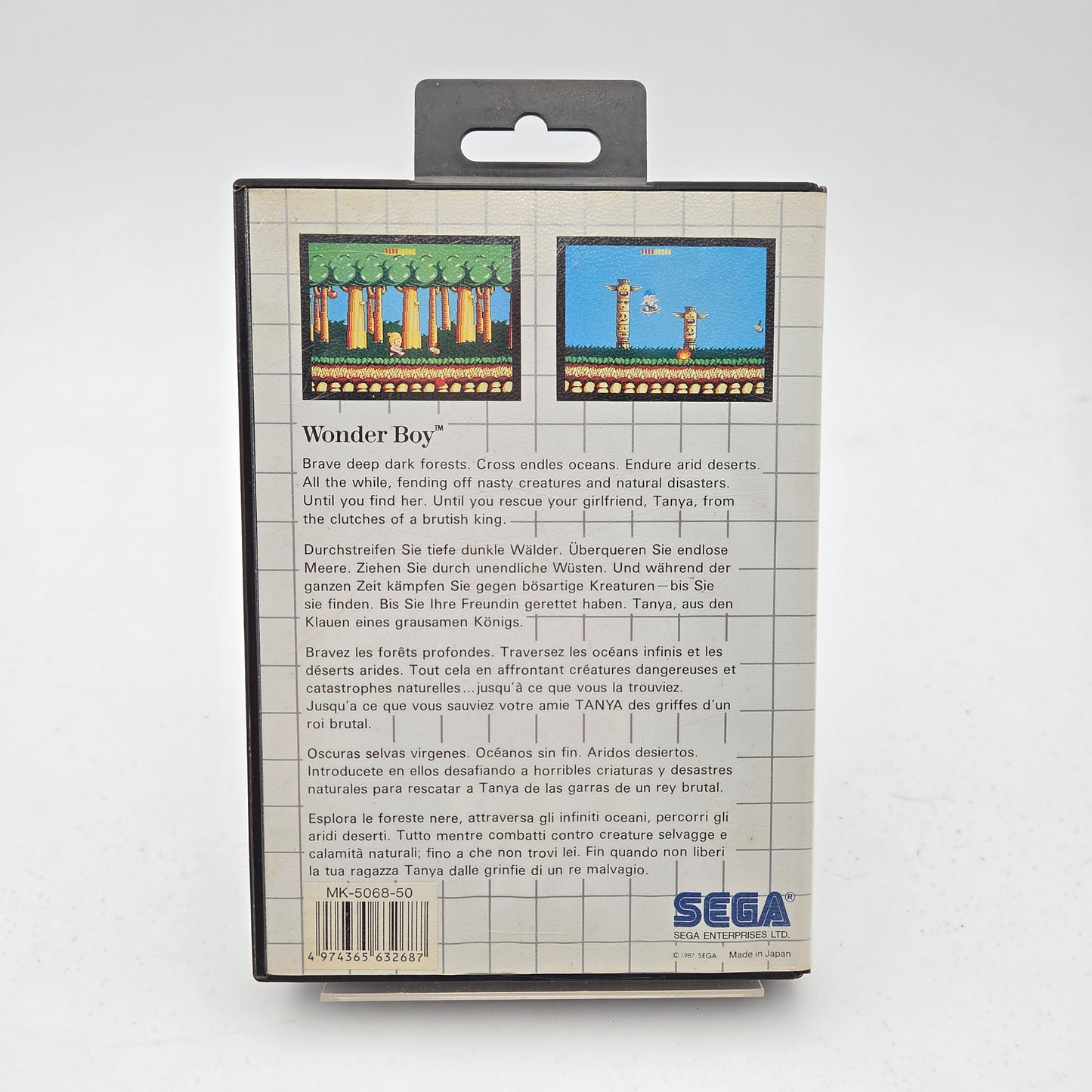 WONDER BOY - MASTER SYSTEM