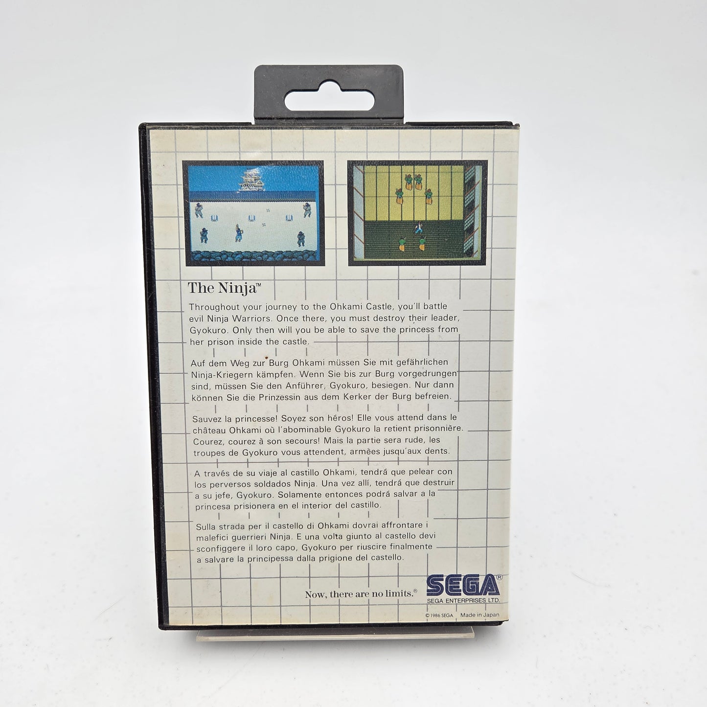 THE NINJA - MASTER SYSTEM