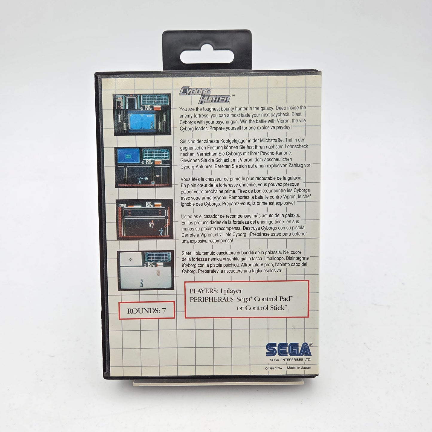 CYBORG HUNTER - MASTER SYSTEM