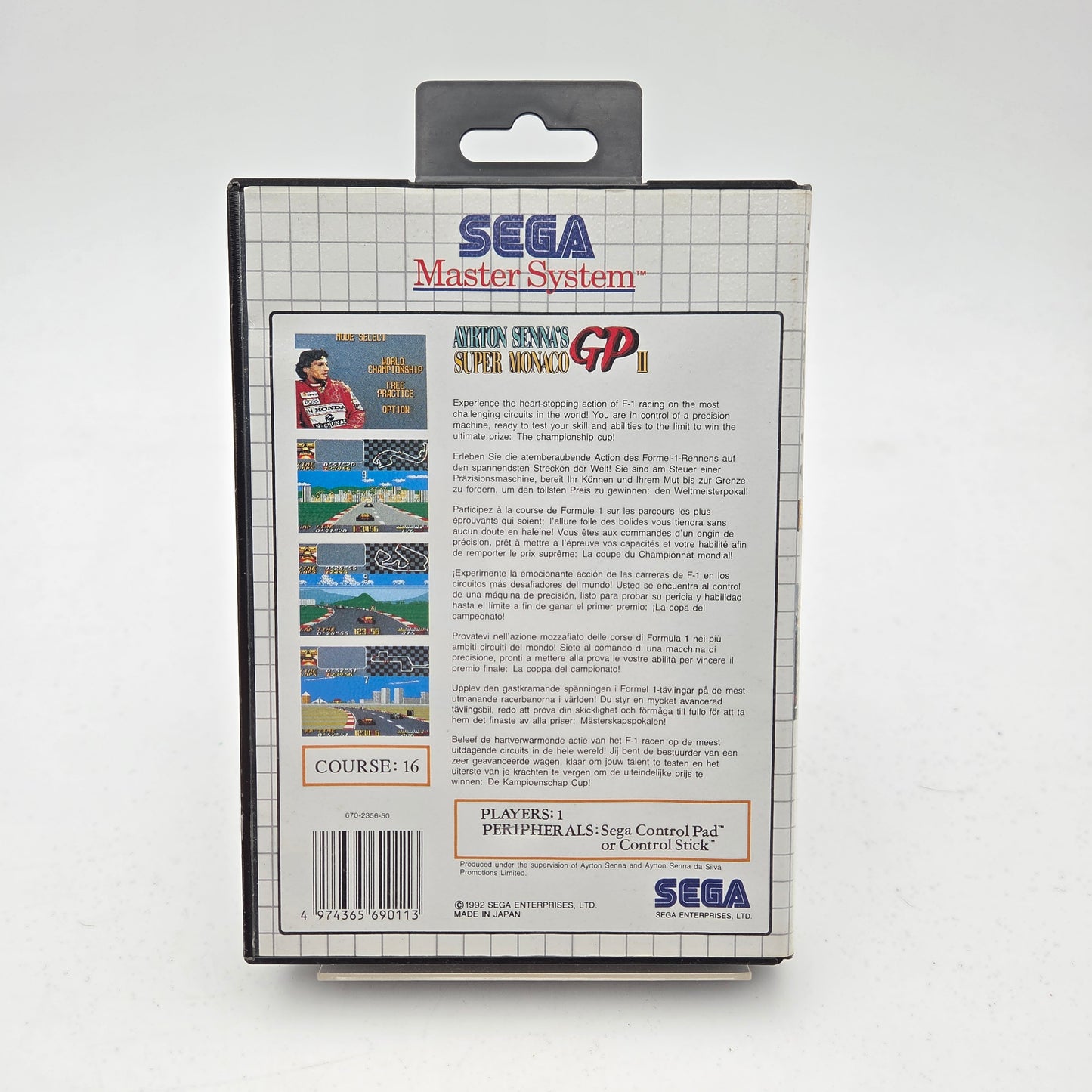 SUPER MONACO GP 2 - MASTER SYSTEM