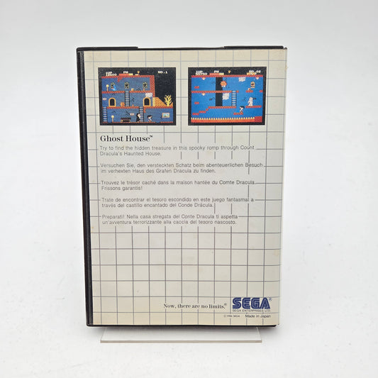 GHOST HOUSE - MASTER SYSTEM CARD