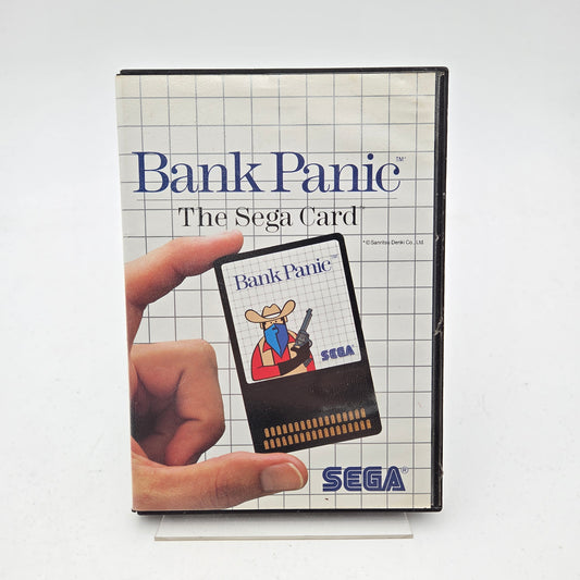 BANK PANIC - MASTER SYSTEM CARD