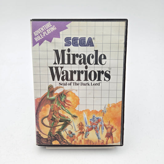 MIRACLE WARRIORS - MASTER SYSTEM