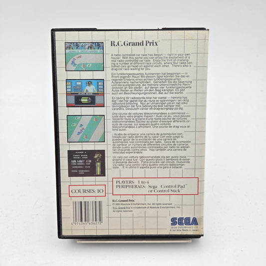 RC GRAND PRIX - MASTER SYSTEM
