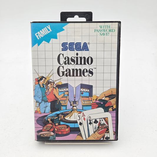 CASINO GAMES - MASTER SYSTEM
