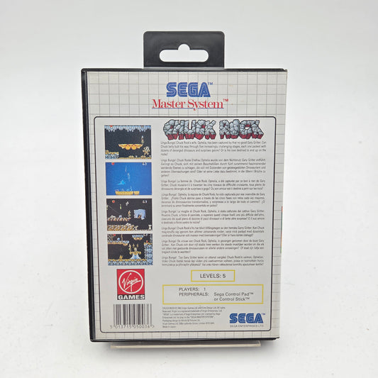 CHUCK ROCK - MASTER SYSTEM