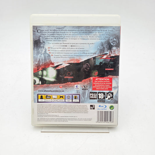 VAMPIRE RAIN ALTERED SPECIES - PLAYSTATION 3