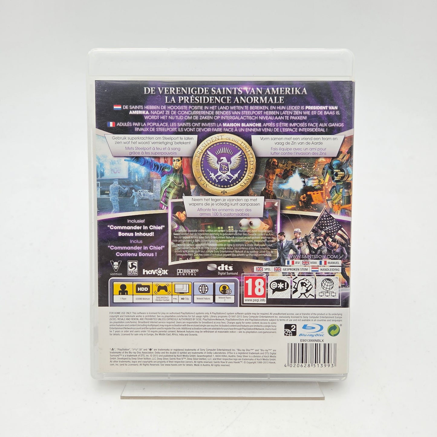 SAINTS ROW IV - PLAYSTATION 3