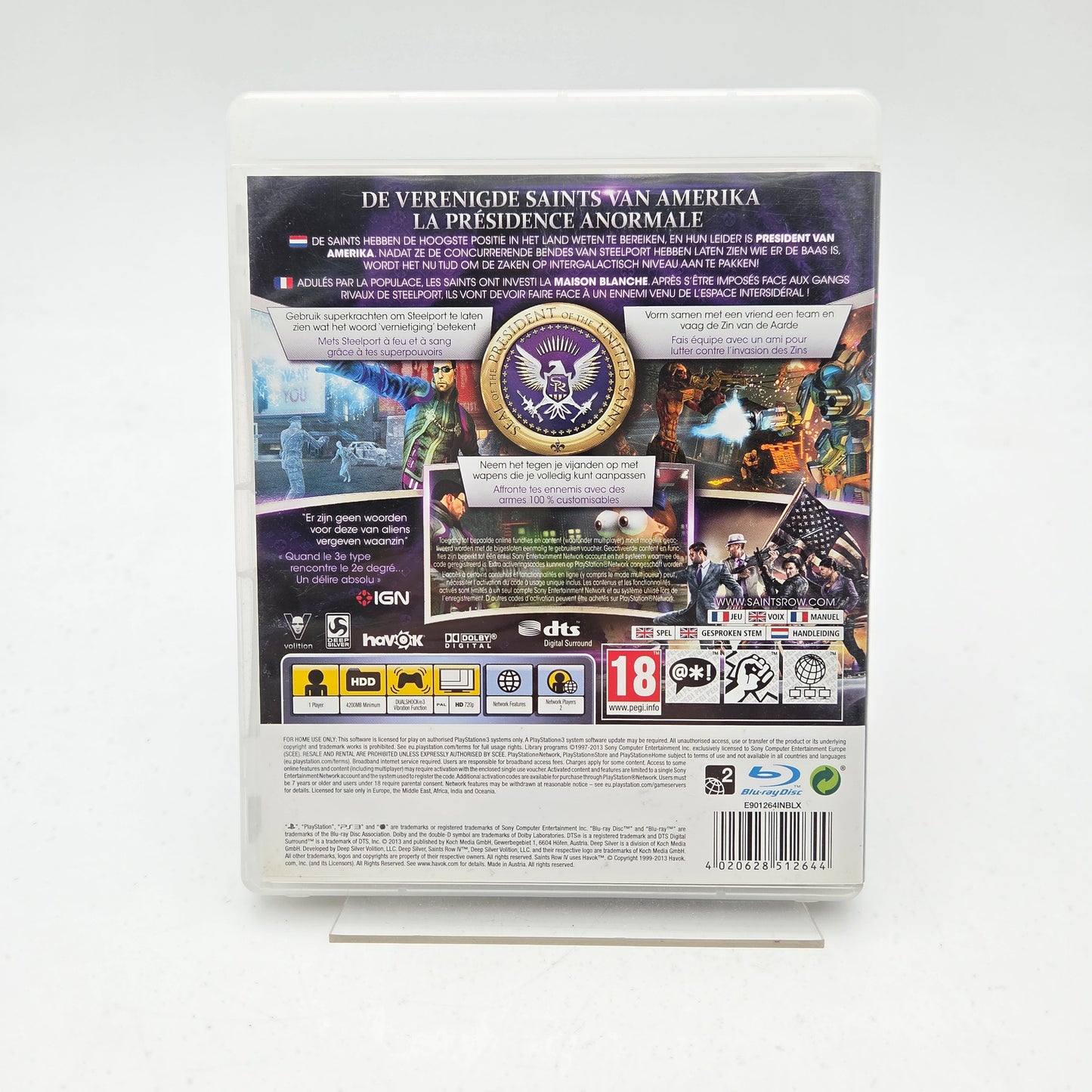 SAINTS ROW IV - PLAYSTATION 3