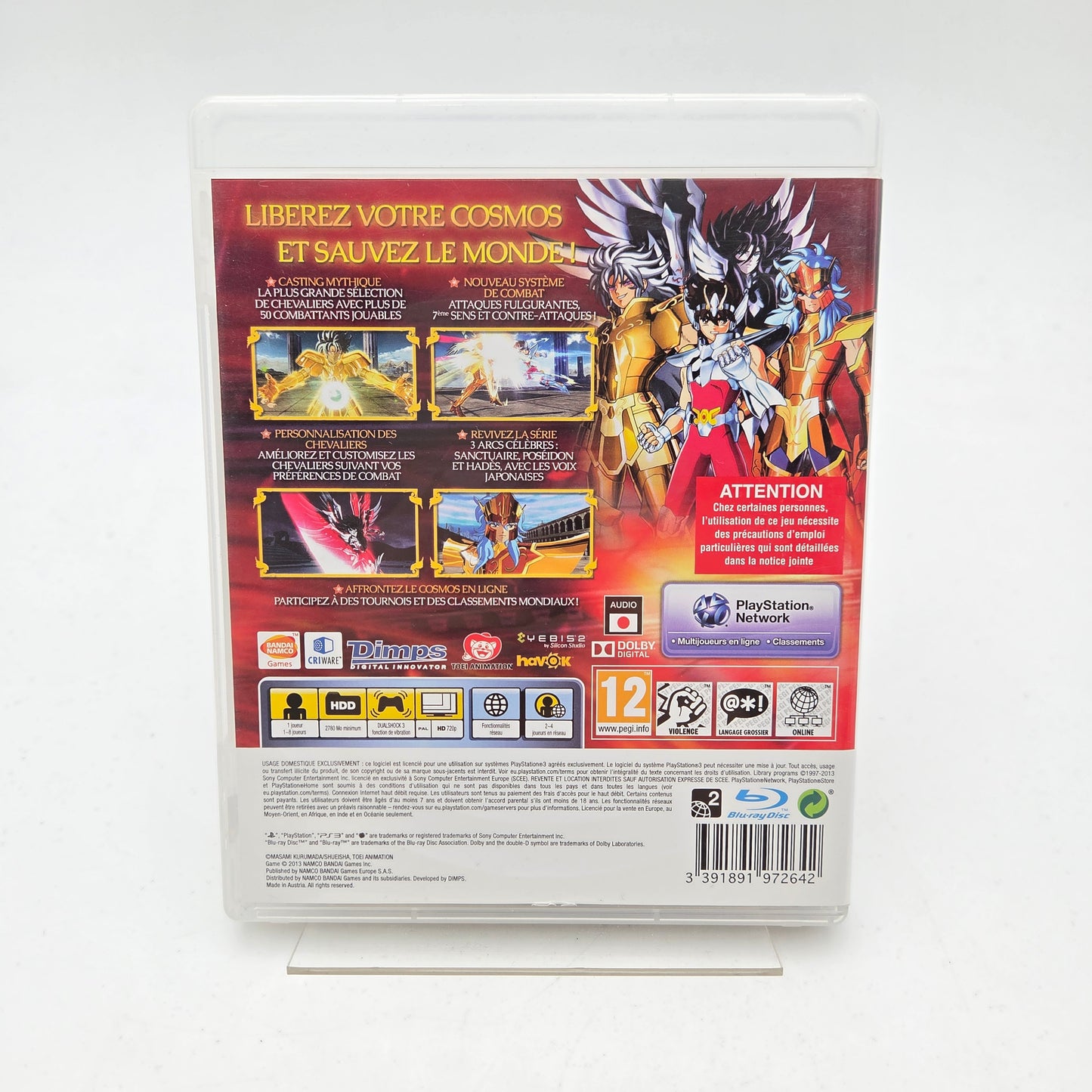 SAINT SEIYA BRAVE SOLDIERS - PLAYSTATION 3