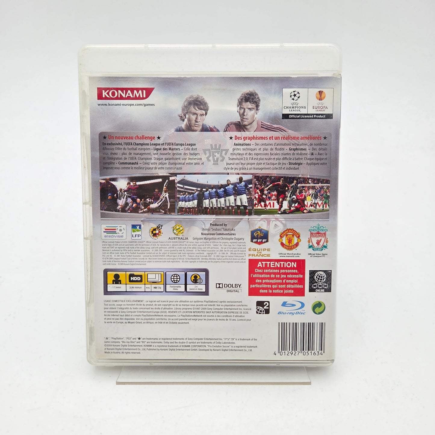 PRO EVOLUTION SOCCER 2010 - PLAYSTATION 3