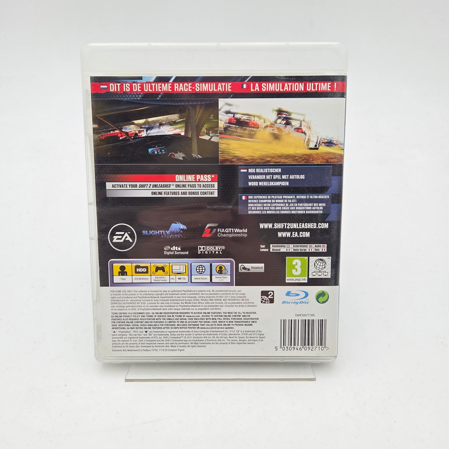 SHIFT 2 UNLEASHED - PLAYSTATION 3