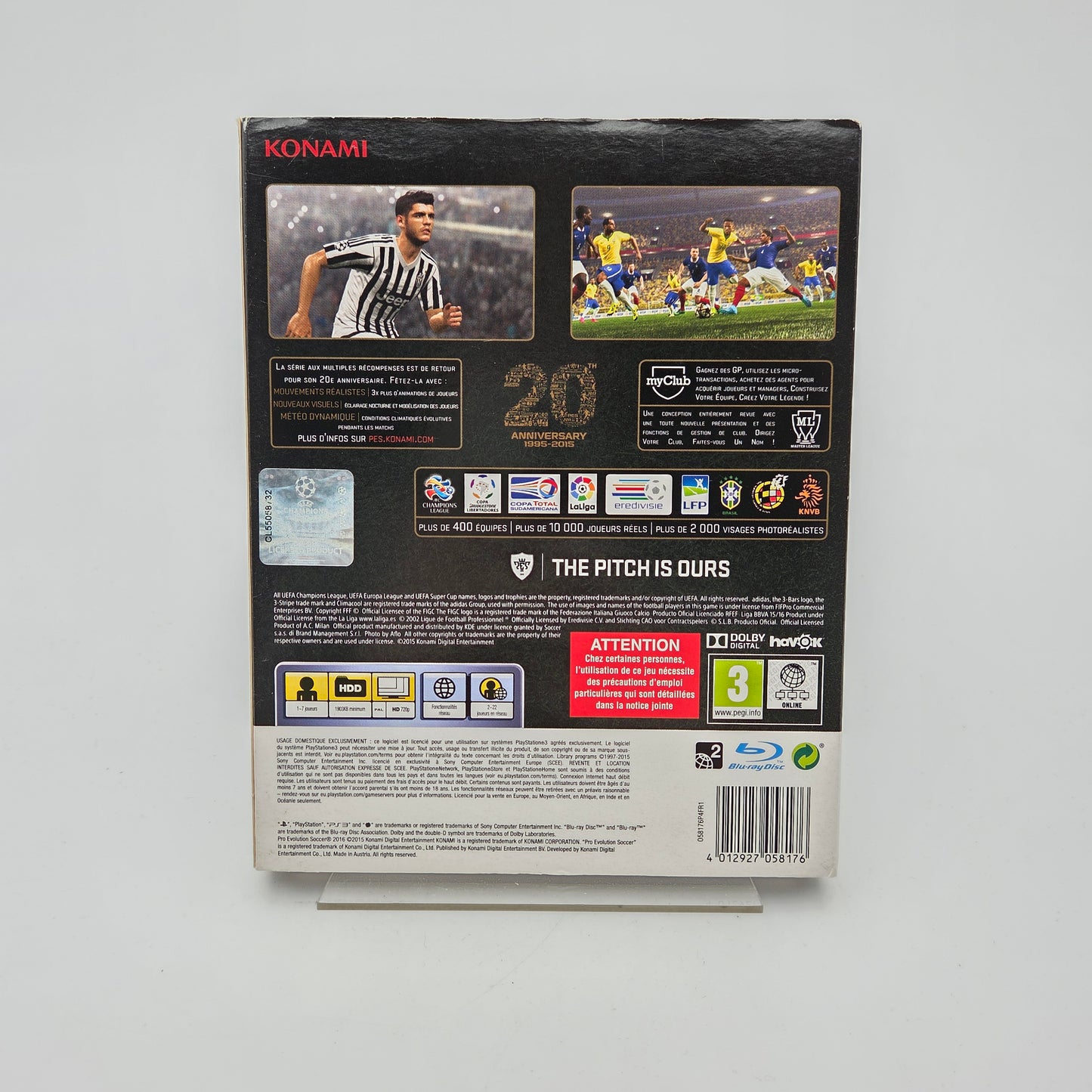 PRO EVOLUTION SOCCER 2016 - PLAYSTATION 3