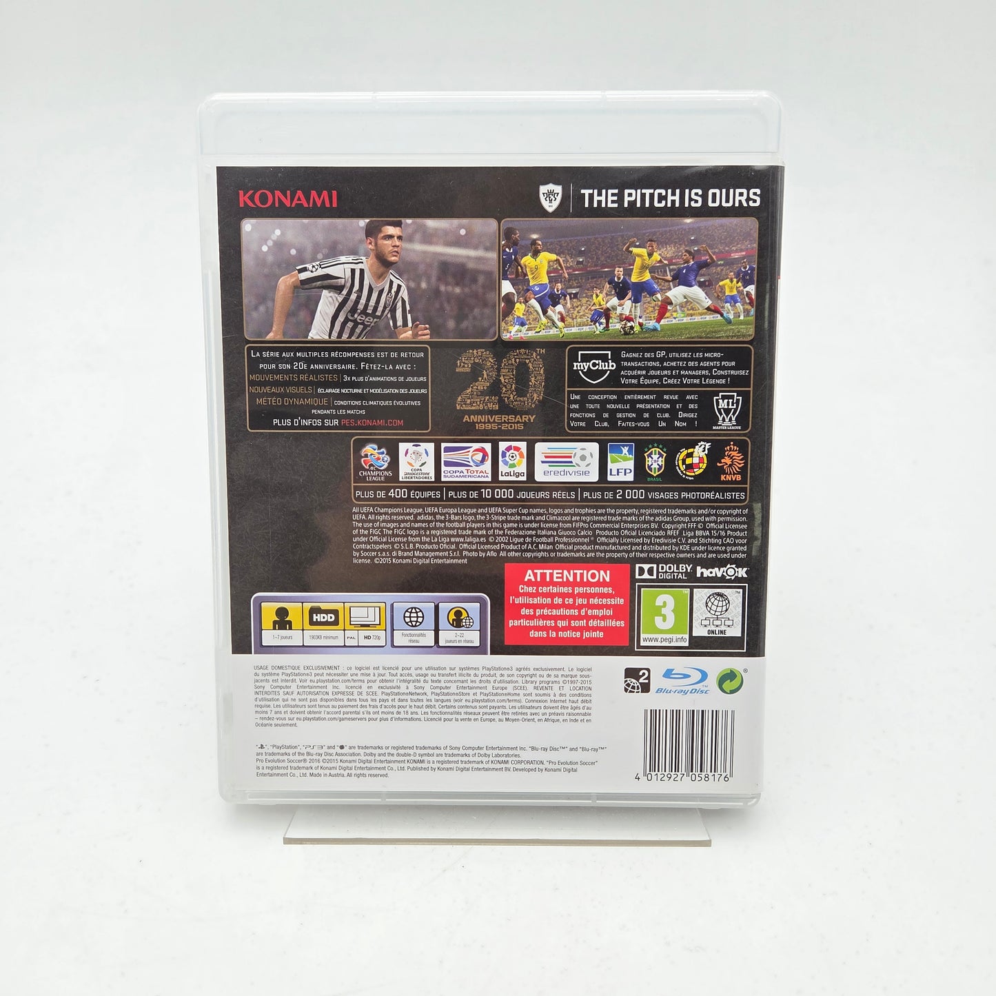 PRO EVOLUTION SOCCER 2016 - PLAYSTATION 3