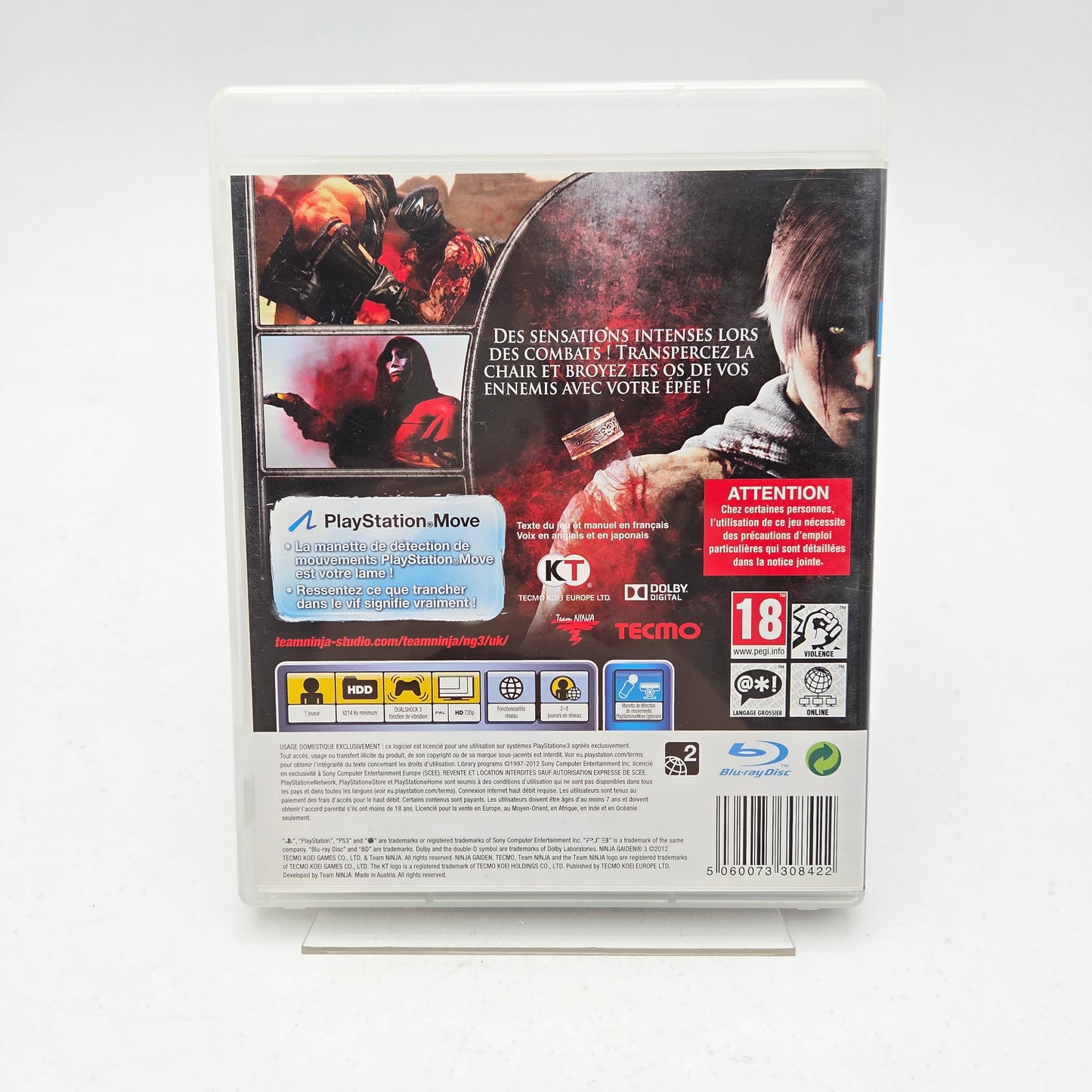 NINJA GAIDEN 3 - PLAYSTATION 3
