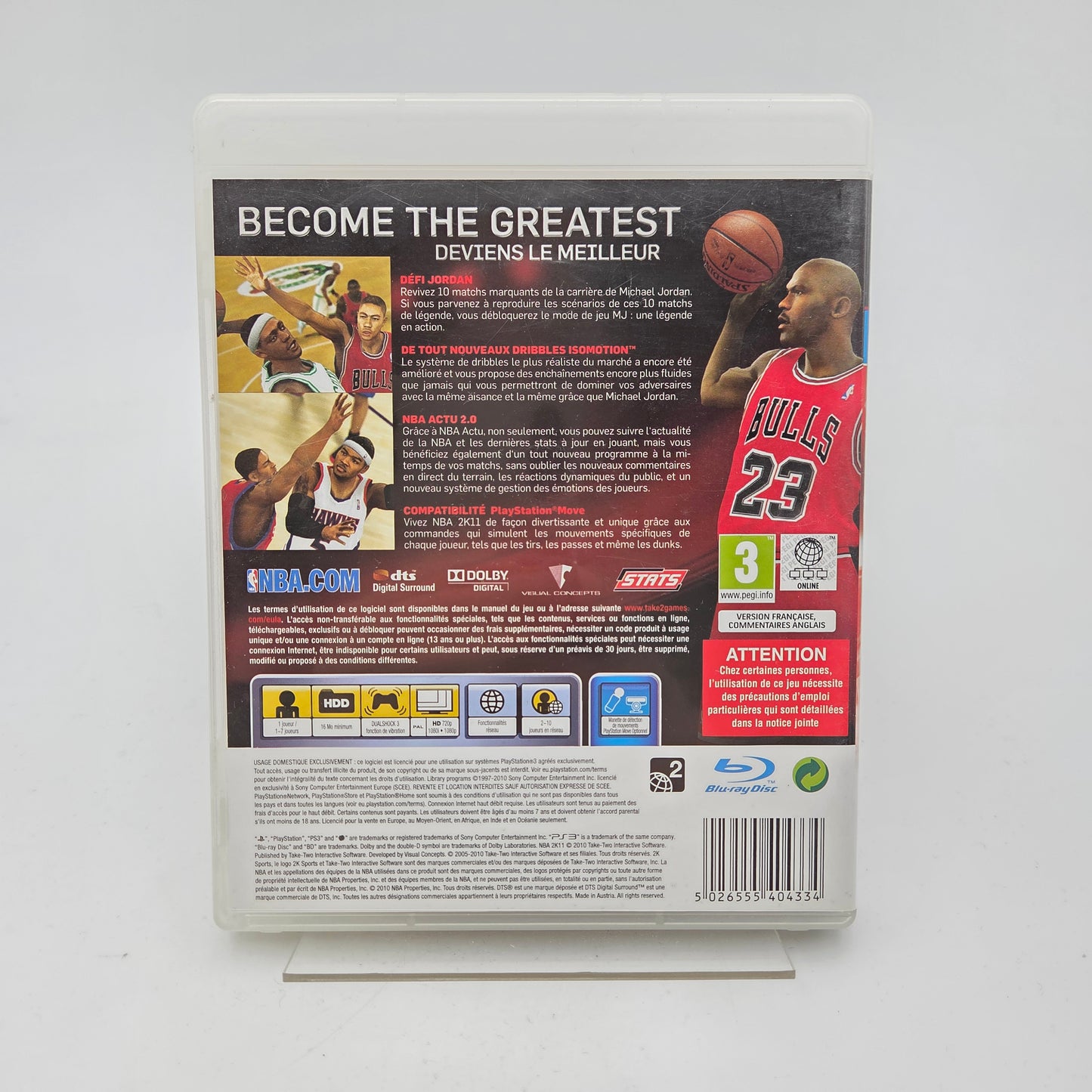 NBA 2K11 - PLAYSTATION 3