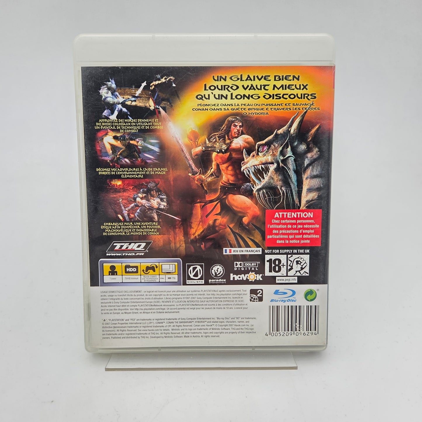 CONAN - PLAYSTATION 3