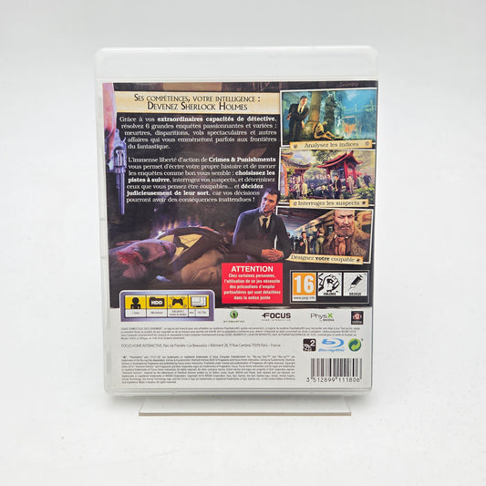 CRIMES & PUNISHMENTS SHERLOCK HOLMES - PLAYSTATION 3