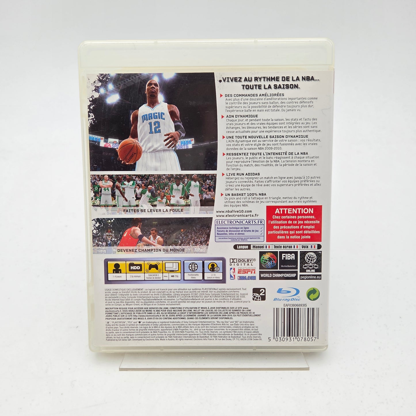 NBA LIVE 10 - PLAYSTATION 3