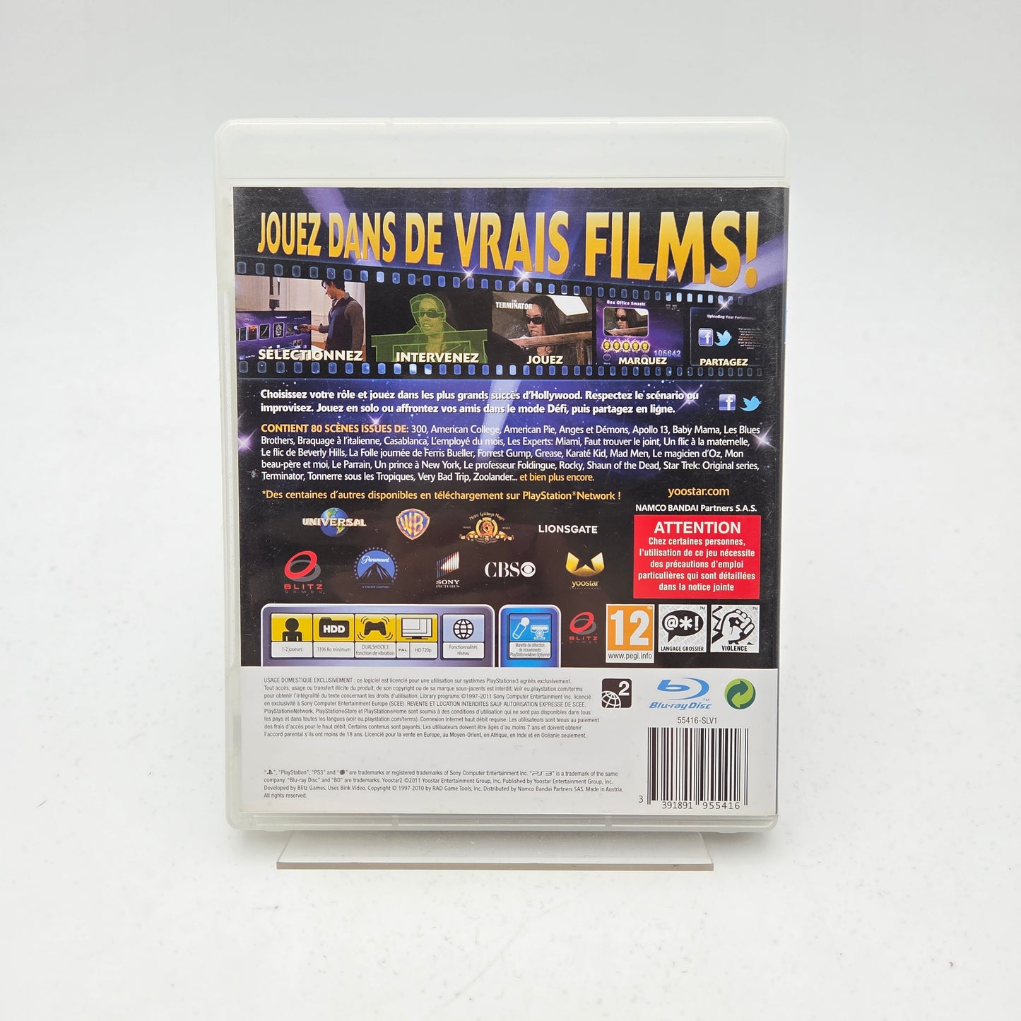 YOOSTAR 2 IN THE MOVIES - PLAYSTATION 3