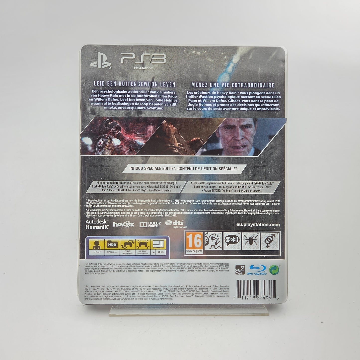 BEYOND TWO SOULS STEELBOOK - PLAYSTATION 3