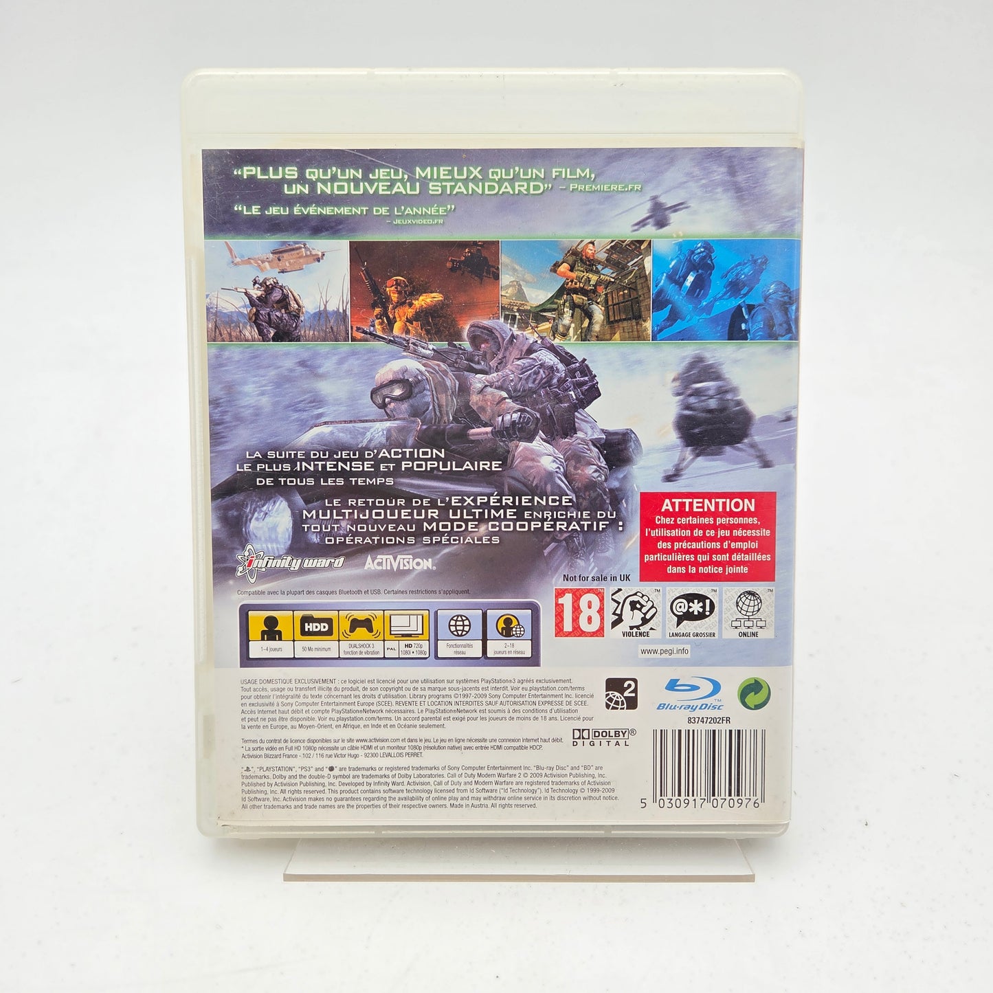 CALL OF DUTY MODERN WARFARE 2 - PLAYSTATION 3