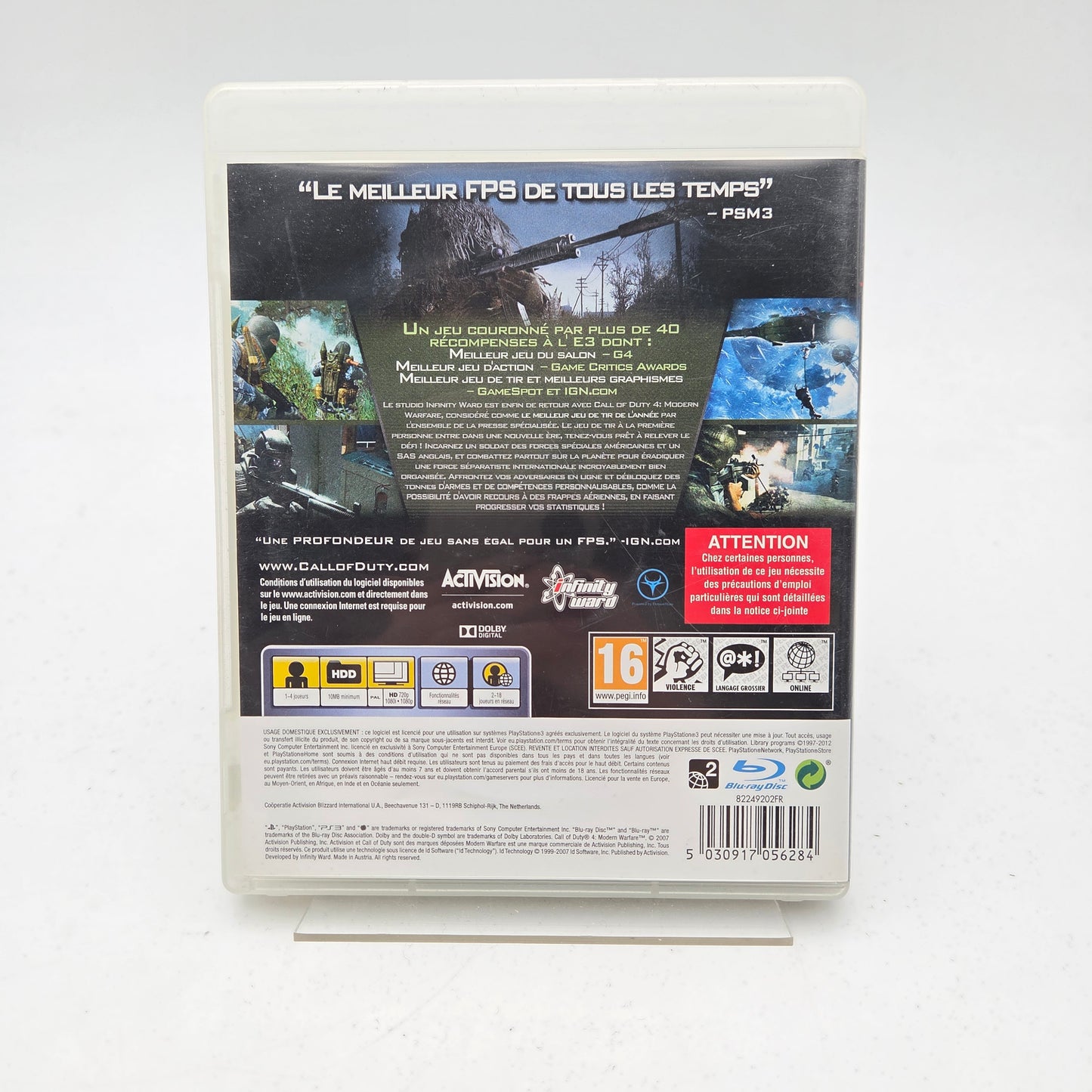 CALL OF DUTY 4 MODERN WARFARE - PLAYSTATION 3