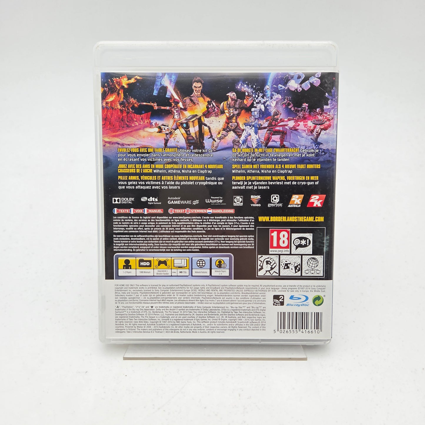 BORDERLANDS THE PRE-SEQUEL - PLAYSTATION 3