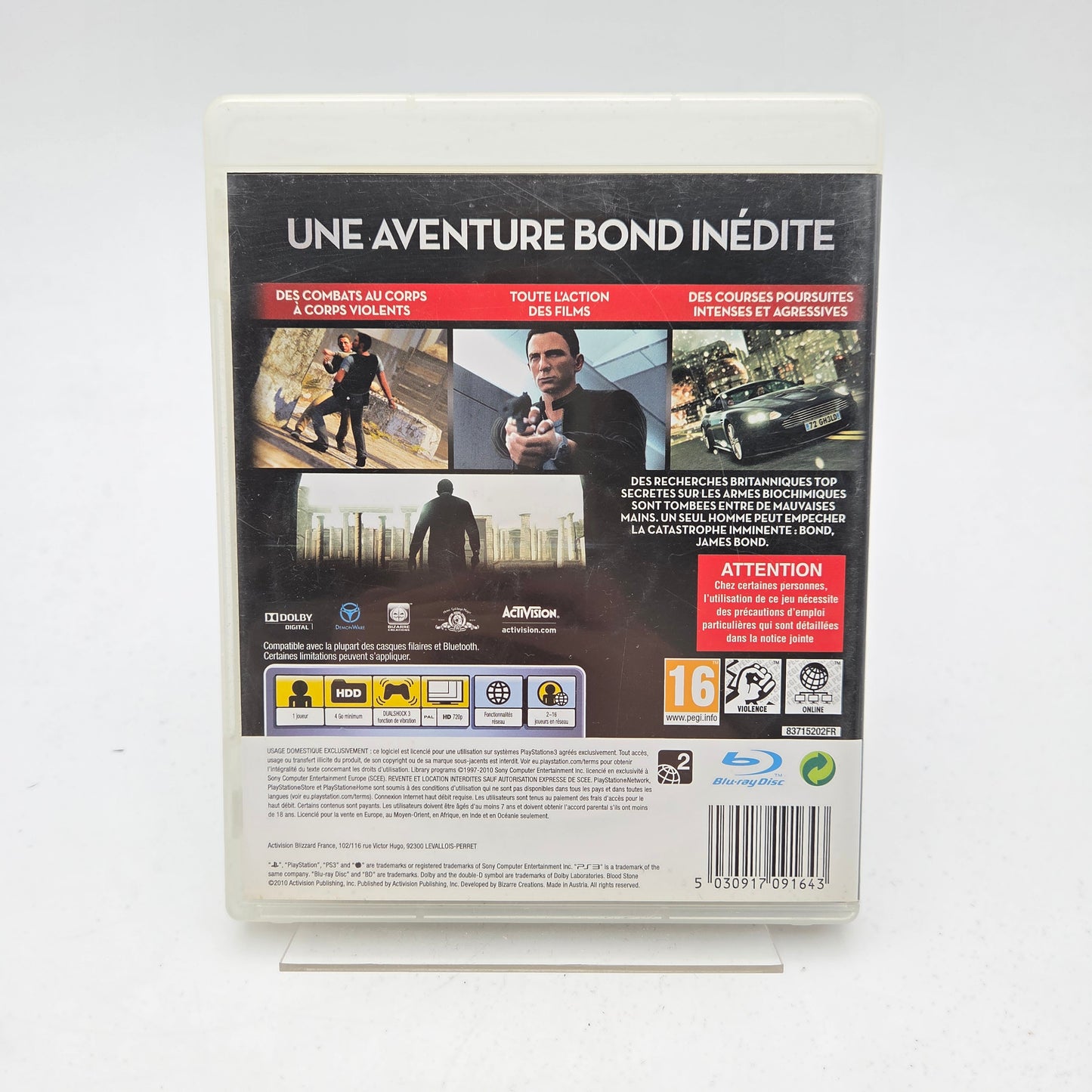 BLOOD STONE 007 - PLAYSTATION 3