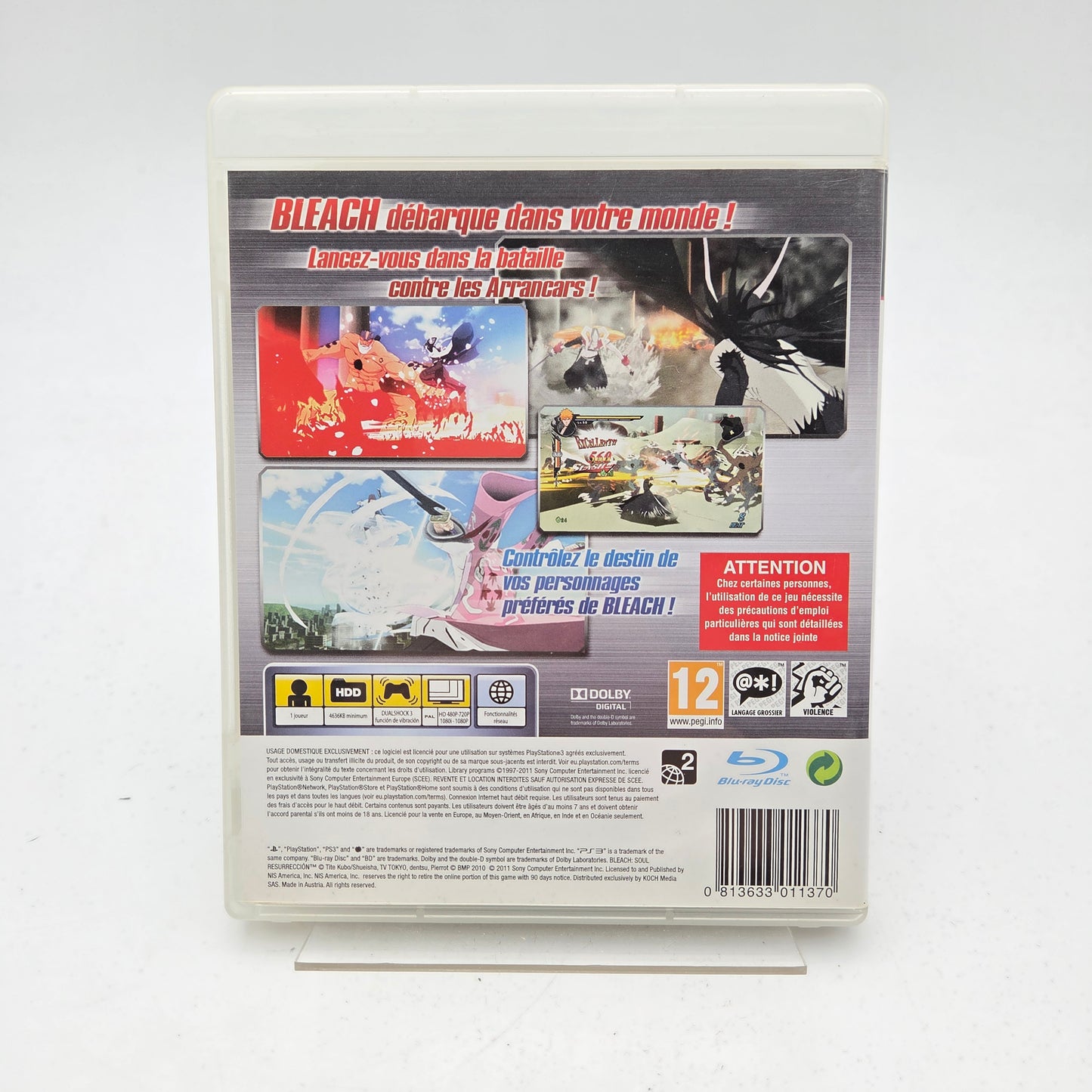 BLEACH SOUL RESURRCCION - PLAYSTATION 3