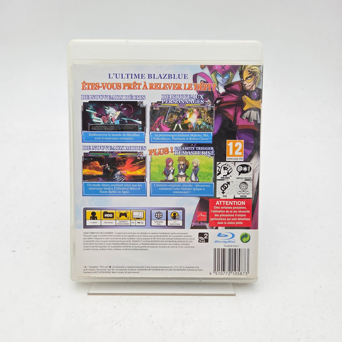 BLAZBLUE CONTINUUM SHIFT EXTEND - PLAYSTATION 3