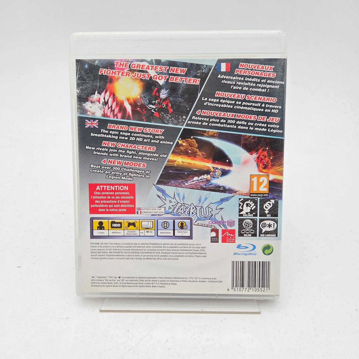 BLAZBLUE CONTINUUM SHIFT - PLAYSTATION 3