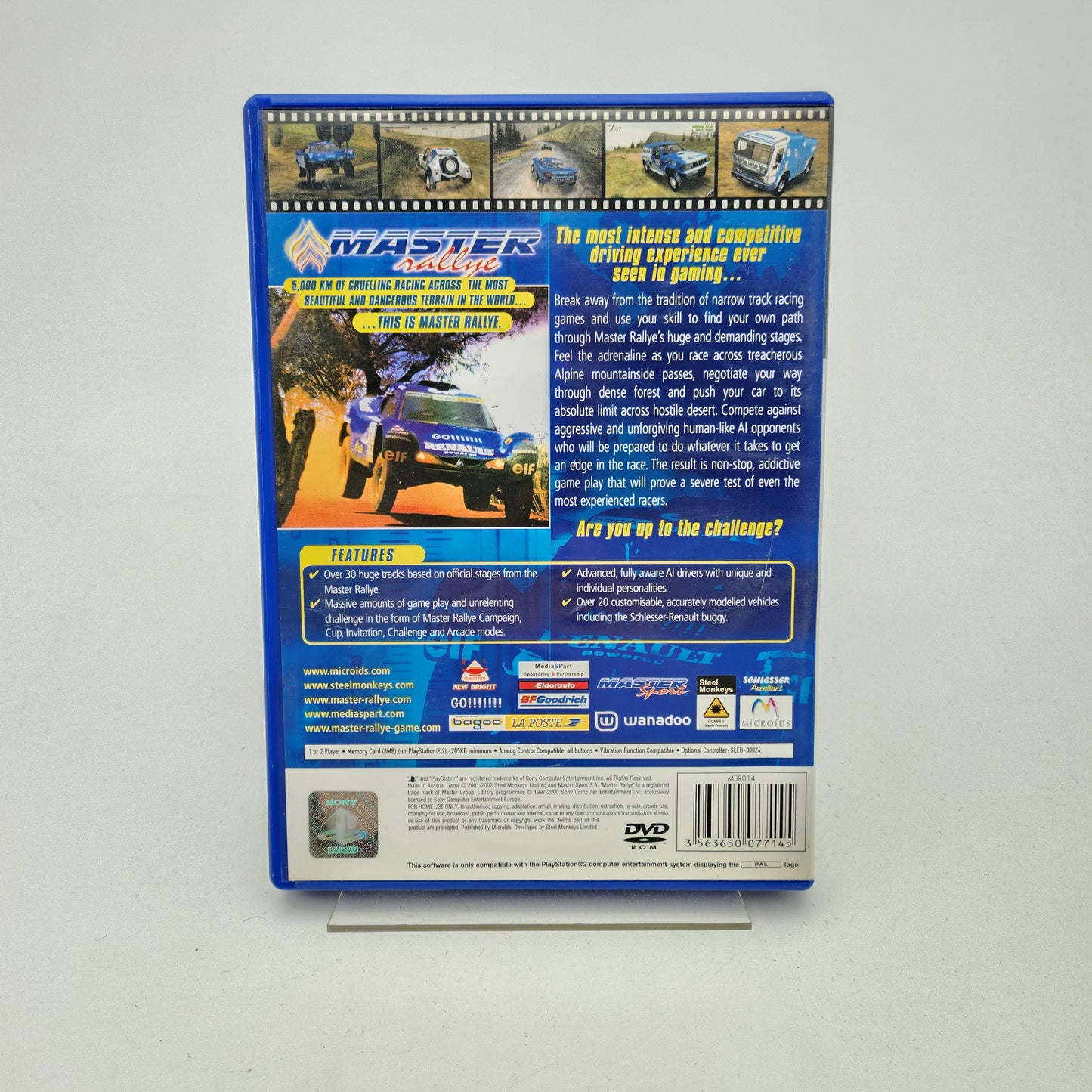 MASTER RALLYE - PLAYSTATION 2