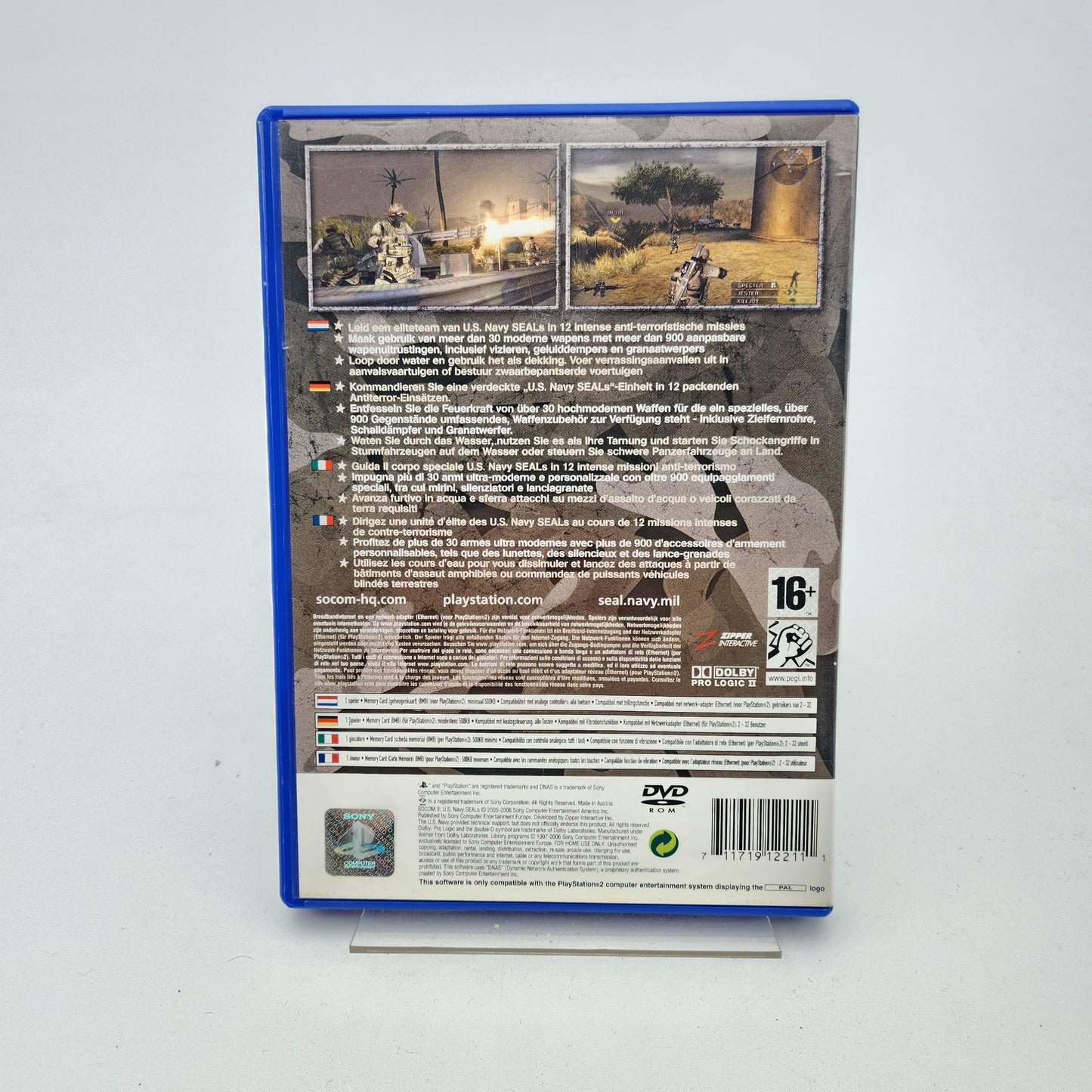 SOCOM 3 US NAVY SEALS - PLAYSTATION 2