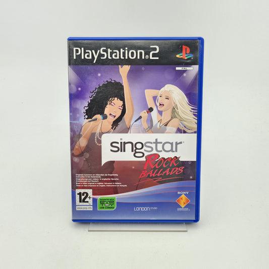 SINGSTAR ROCK BALLADS - PLAYSTATION 2
