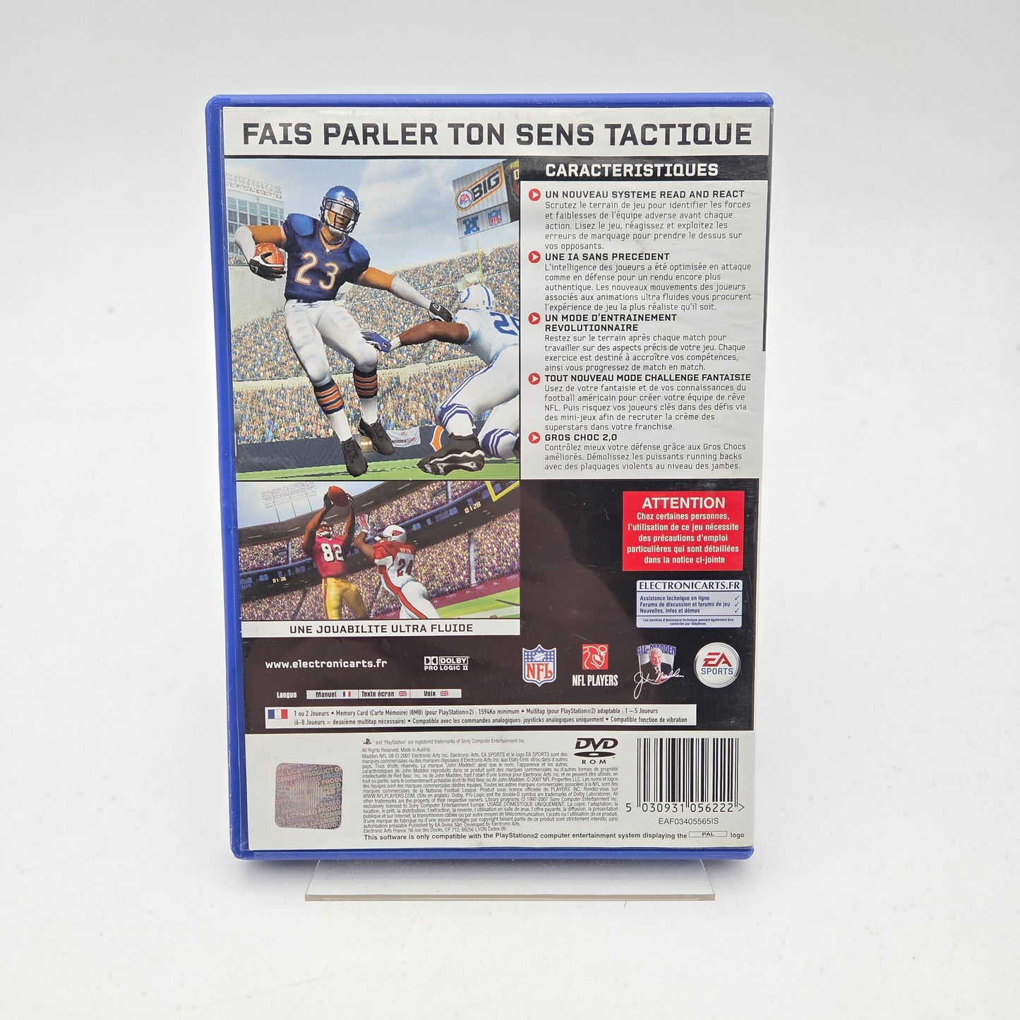 MADDEN NFL 08 - PLAYSTATION 2