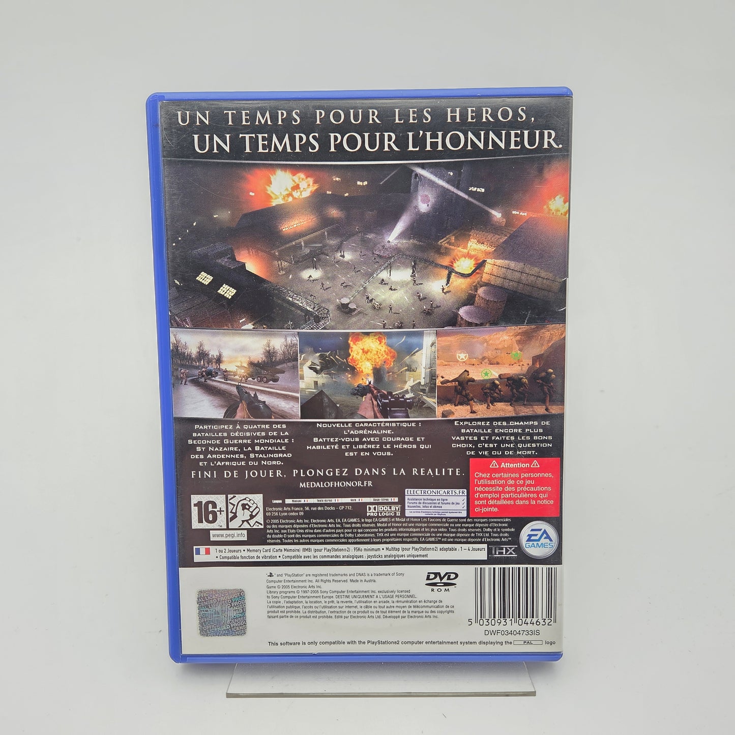 MEDAL OF HONOR LES FAUCONS DE GUERRE - PLAYSTATION 2