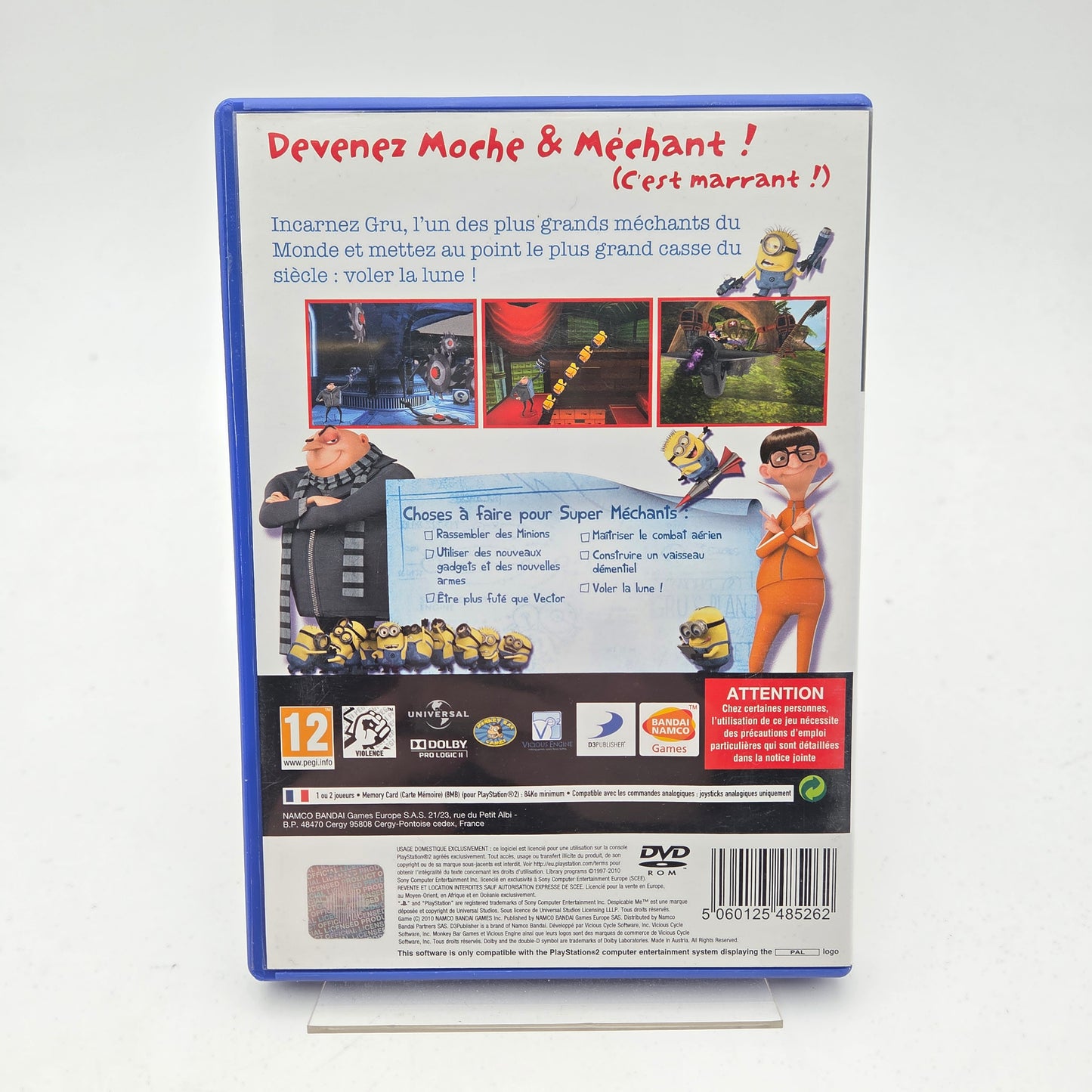 MOI MOCHE ET MECHANT - PLAYSTATION 2